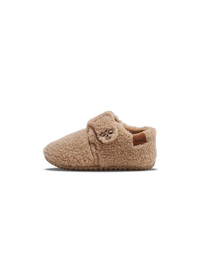 Fermeture Velcro Mocassin Teddy Slipper Intérieur Enfant