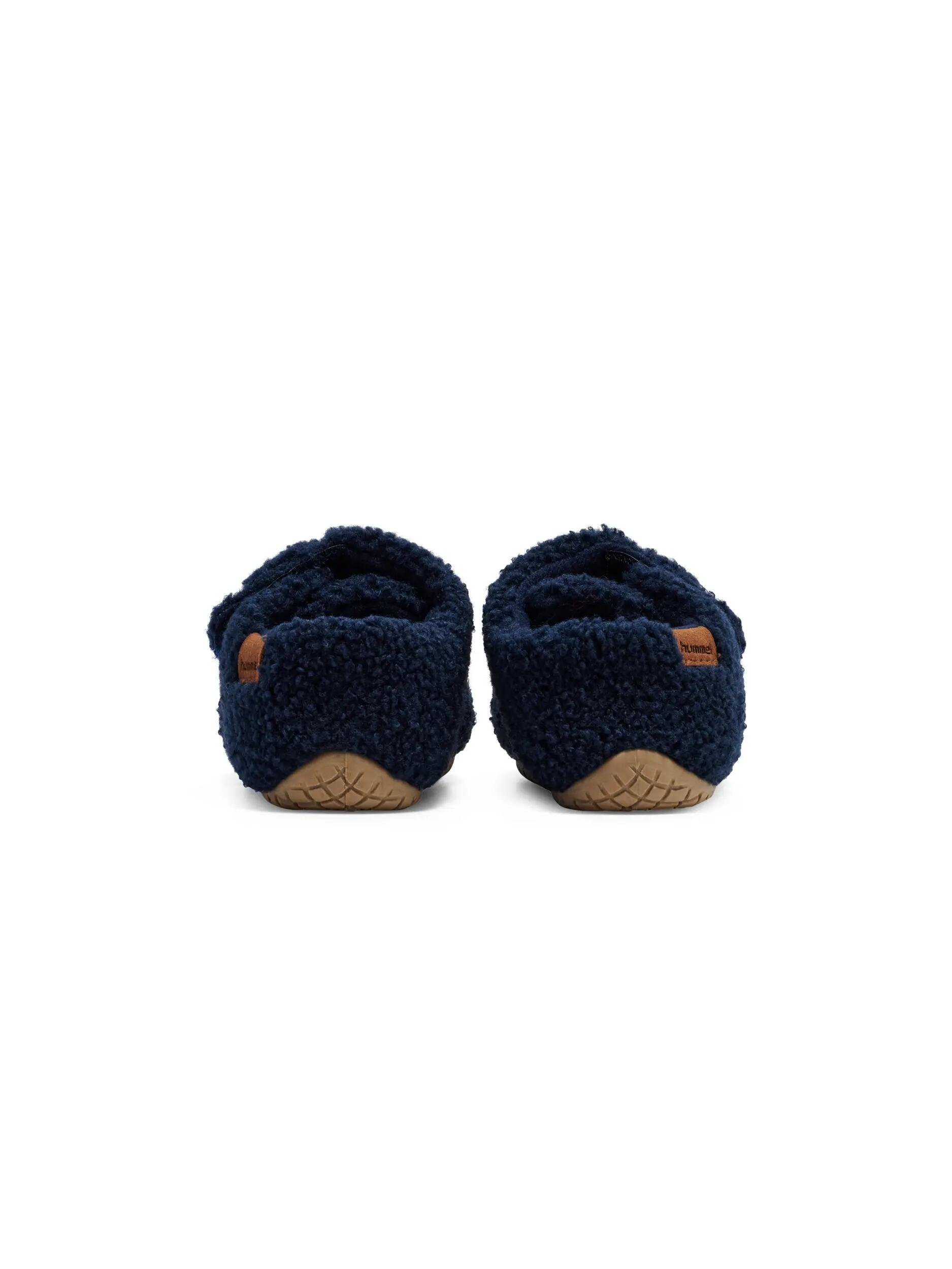 Fermeture Velcro Mocassin Teddy Slipper Intérieur Enfant 2/7