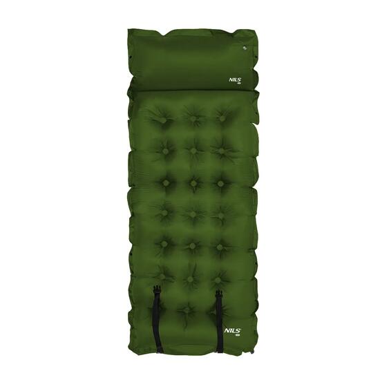 Matelas autogonflant camping avec oreiller NC4018 NILS CAMP