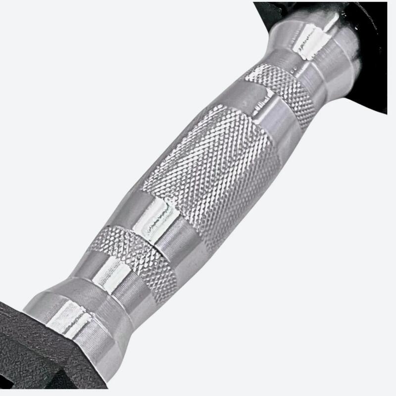 Rebuwo Hex Altıgen Kauçuk Kaplı Dambıl 2.5 kg 1 Çift