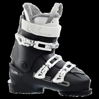 Scarponi da sci Head Cube 3 60 W Nero-Bianco Donna