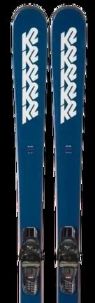 Sporty zimowe Narty Zjazdowe K2 BLur 79 + M3 11 Compact QC Narty Carvingowe -...