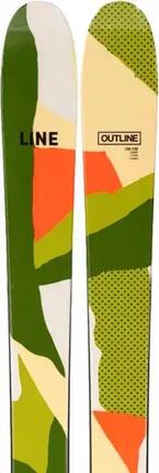 Line Outline Freeride Ski's - 178cm - Groen