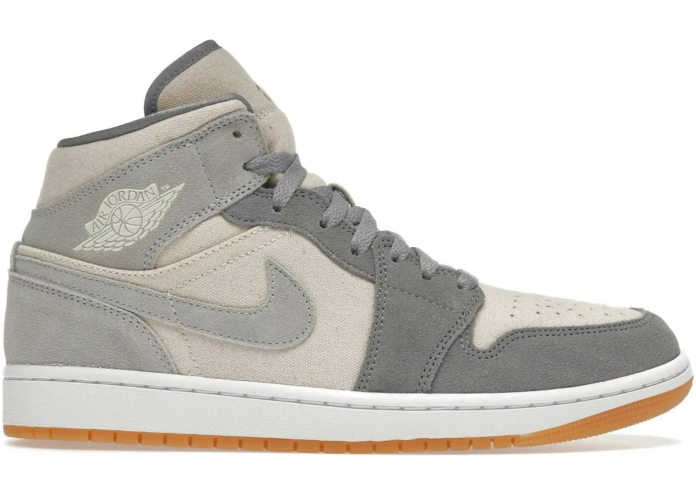 Zapatillas - mid-top - unisex - Air Jordan 1 Mid - Coconut Milk/Particle Grey 2/3