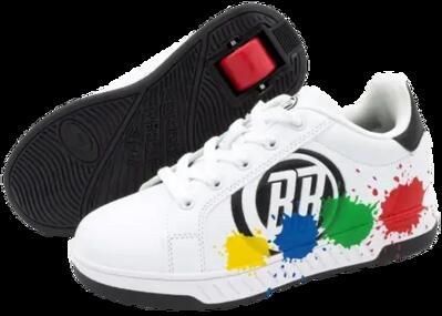 Breezy Splash Nero Scarpe Con Rotelle - 35