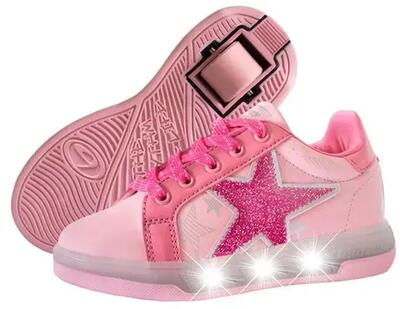 Breezy Blast Pink Scarpe Con Rotelle - Rosa - 33