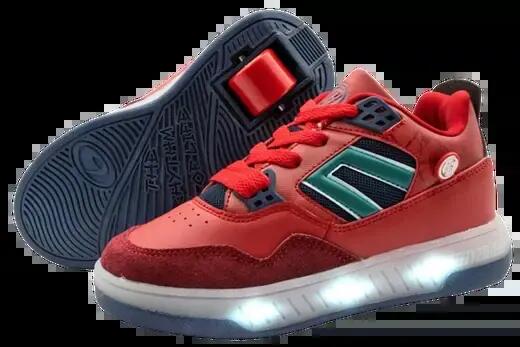 Breezy Rouge Light Beam Chaussures à Roulettes