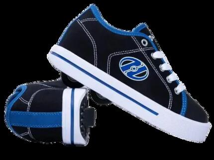 Heelys Classic X2 Noir/Bleu Chaussures à Roulettes
