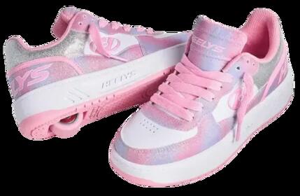 Heelys Rezerve Low Pink/Rainbow Chaussures à Roulettes