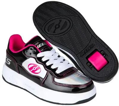 Heelys rezerve low black/pink schoenen met wieltjes - zwart - 31