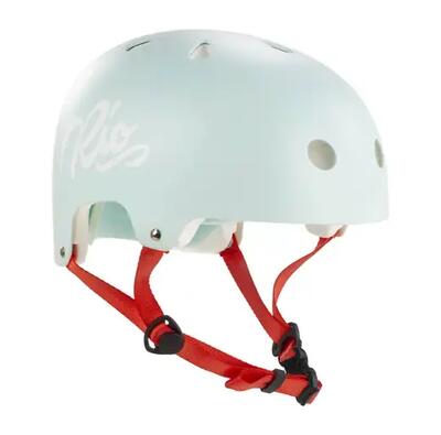 Rio Roller Script - Casco da skate per bambini - XXS/XS - Verde acqua