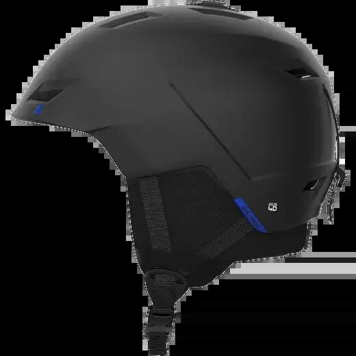 Salomon Pioneer LT Skihelm - S - Black Pop Race Blue