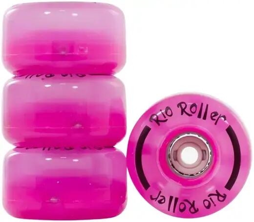 Roues Roller Quad Rio Roller Light Up Pack de 4