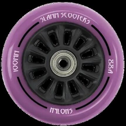 Slamm Nylon Core 100mm Roue Trottinette Freestyle