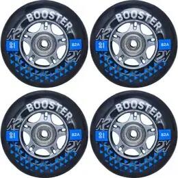 K2 Booster Inline Skate Wheels 8-Pack - 80mm