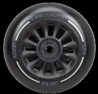 Slamm nylon kern 100mm stuntstep wiel compleet - 100mm - groen