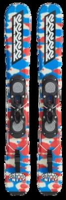 K2 fatty snowblades freestyle ski's - 88cm - rood