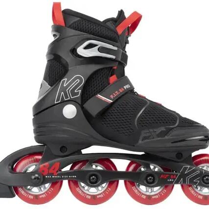 BLACK / RED