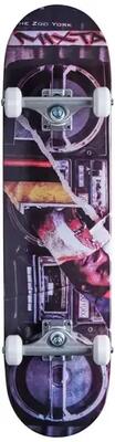 Zoo york og boom box skateboard compleet - 7.75" - zwart