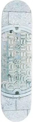 Zoo York City Skateboard Deck - 8" - Z.y.c. Sewer