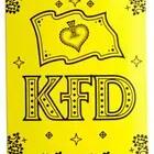 KFD Bandana Complete Skateboard - 7.75" - Yellow