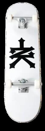 Zoo York Crackerjack Skateboard komplettboard - 7.75" - Weiß