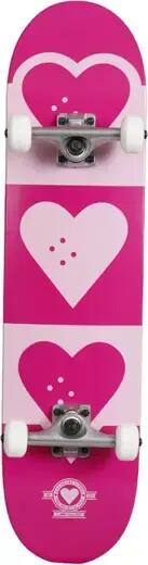 Heart Supply Quadron Logo Skateboard Komplettboard - 8.25" - Rot