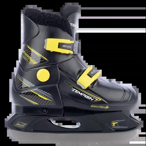 Tempish Fur Expanze Plus Adjustable Kids Ice Skates - Black - 29-32