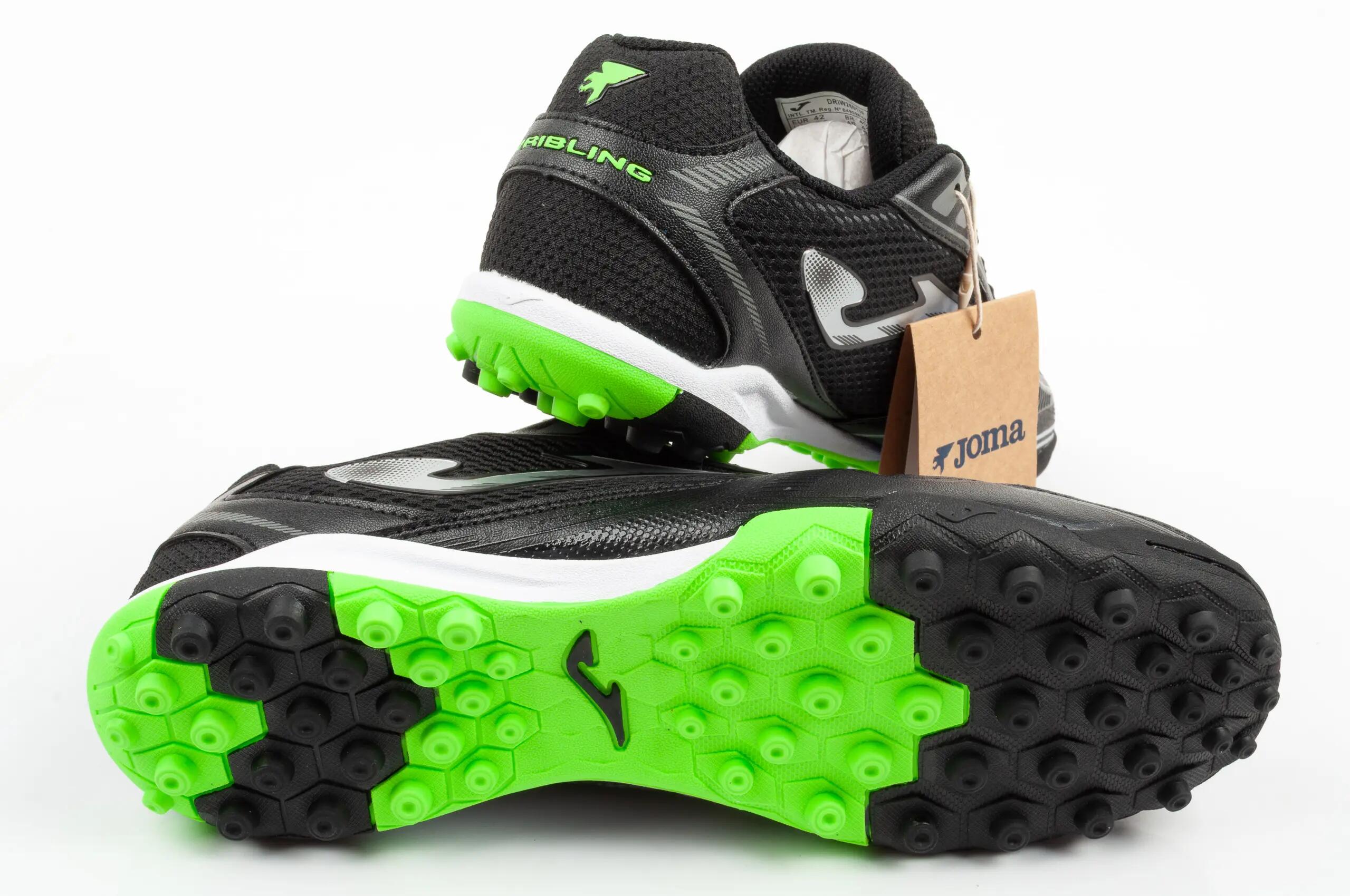 Chaussures Football Football Adulte Joma Dribling 26 TF Noir 8/9