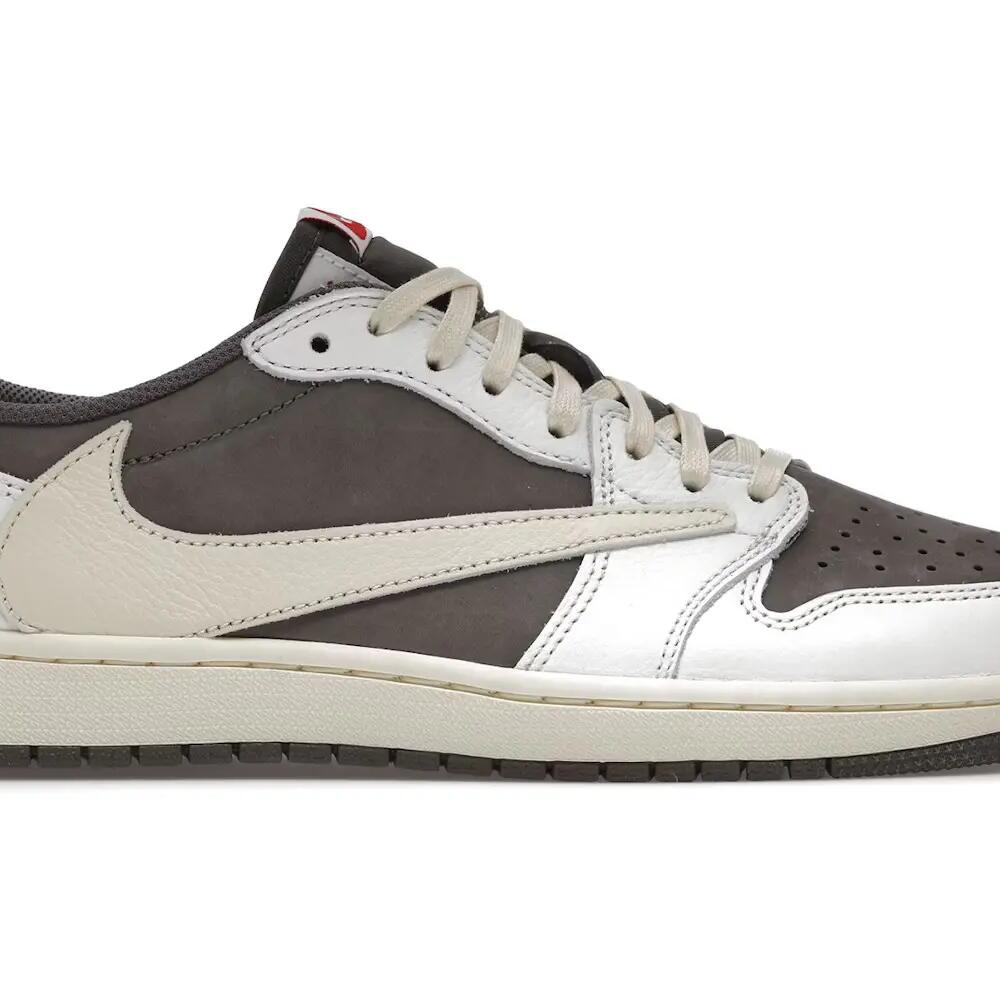 BROWN / WHITE / RED