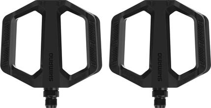Paire de Pédales Plates Shimano PD-EF102 Noir