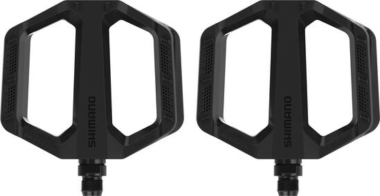 Paire de Pédales Plates Shimano PD-EF102 Noir