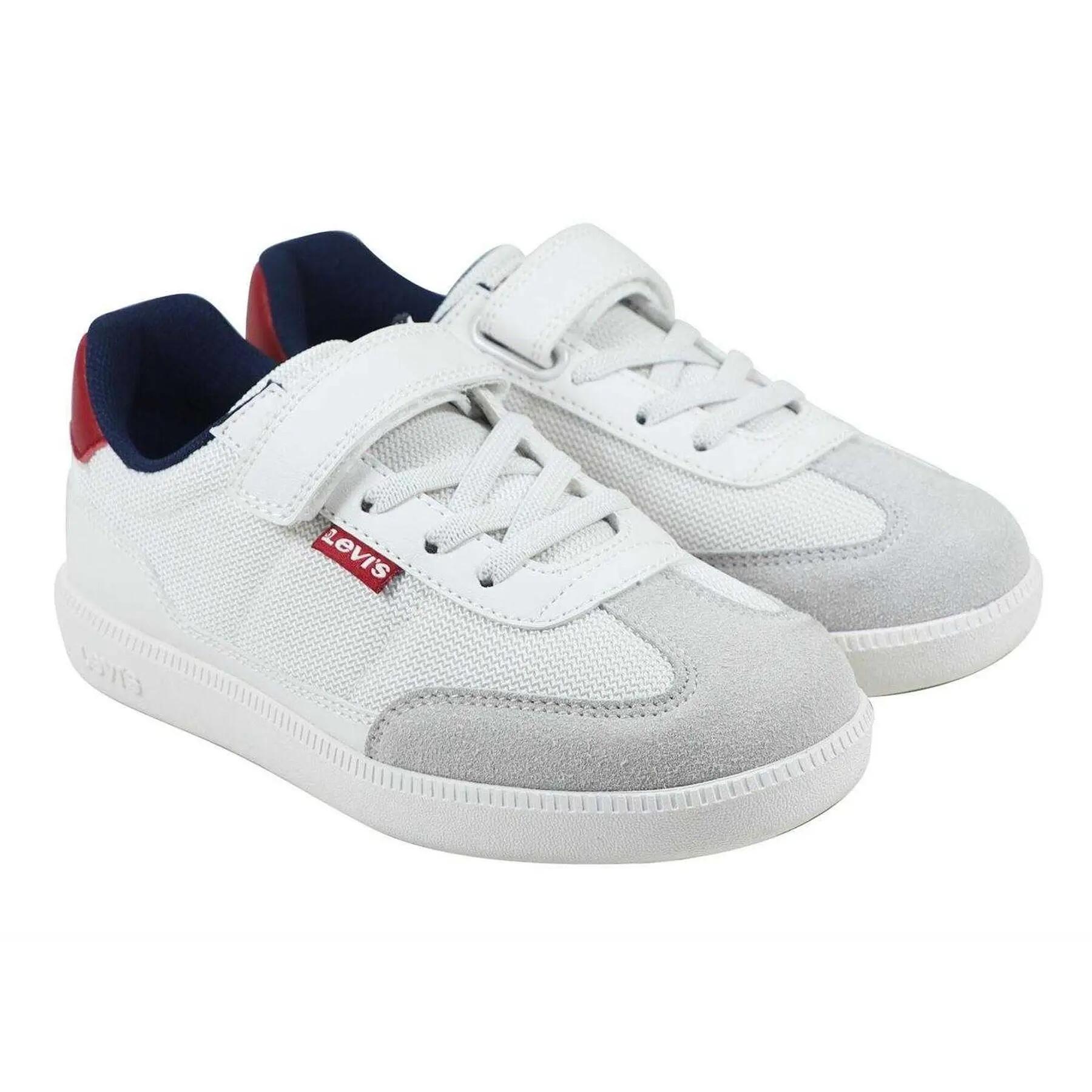 Baskets JACKSON Enfant (Blanc / Rouge) 5/5