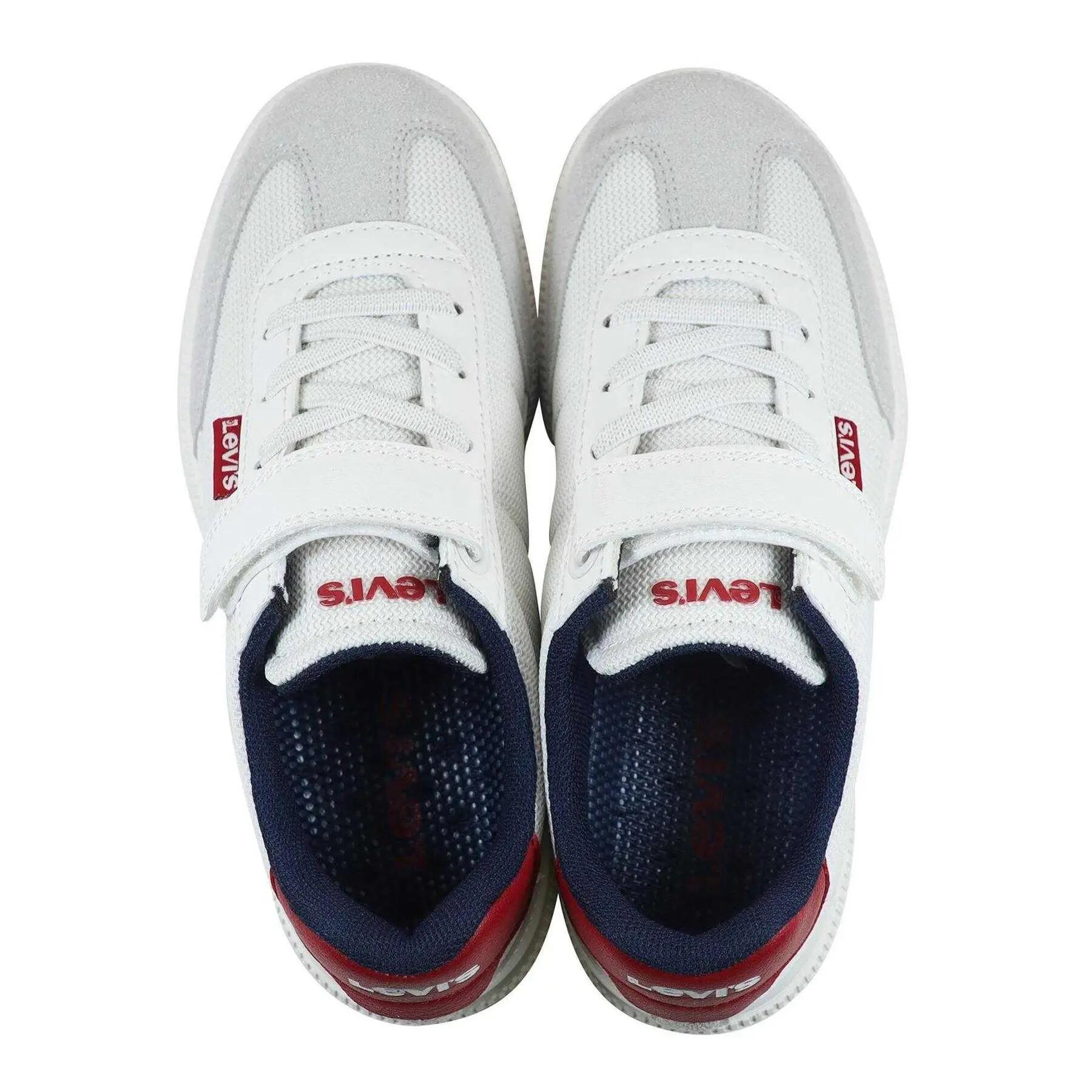 Baskets JACKSON Enfant (Blanc / Rouge) 4/5