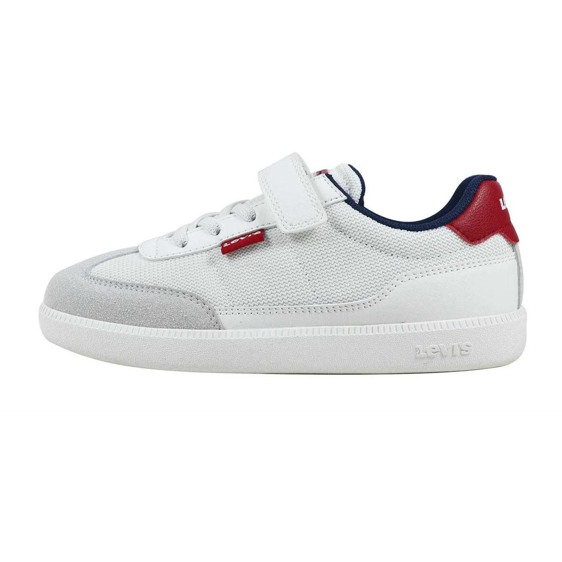 Baskets JACKSON Enfant (Blanc / Rouge) 3/5