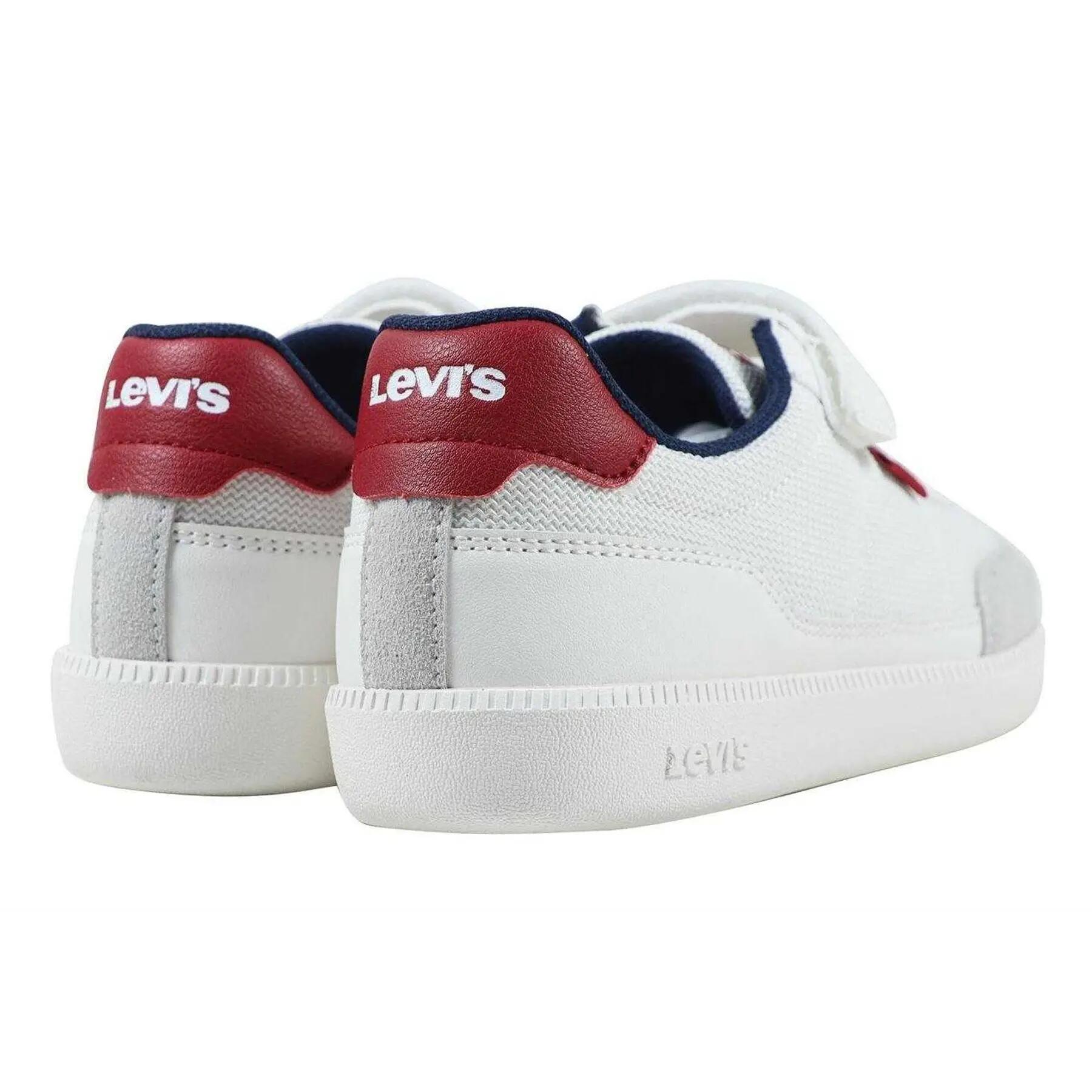 Baskets JACKSON Enfant (Blanc / Rouge) 2/5