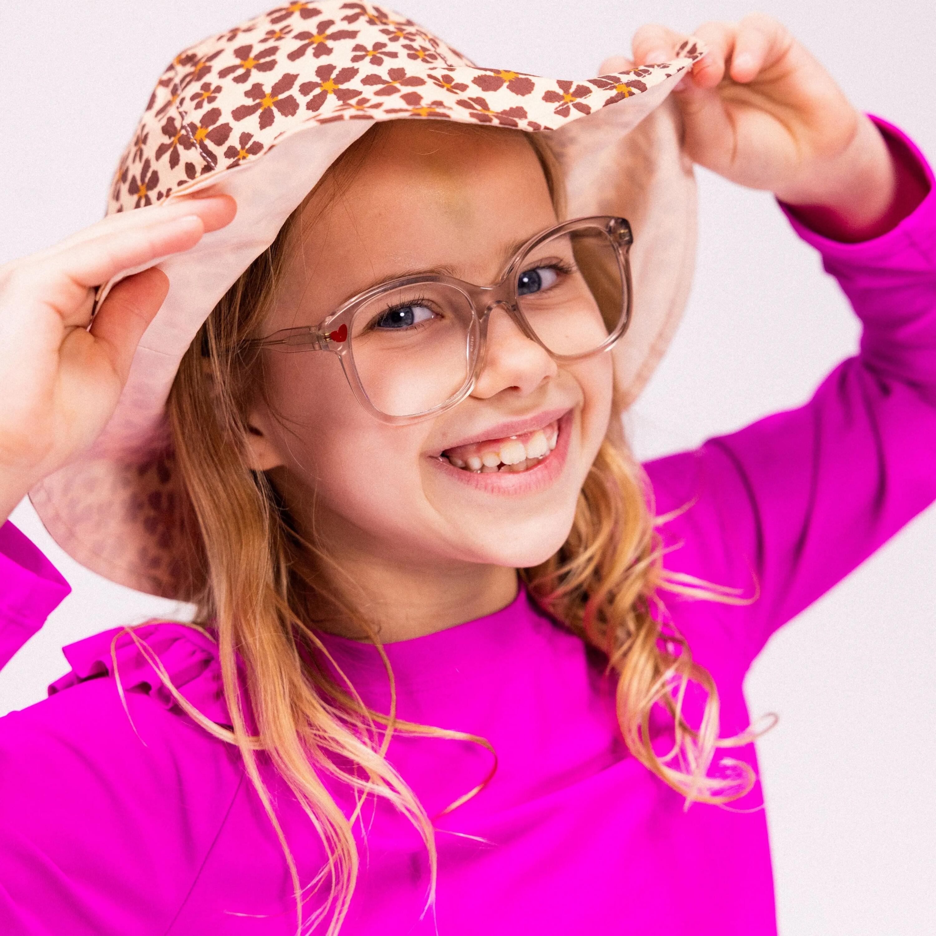 Chapeau de Plage - Multicolore - Wild Flower - 4/8 Ans 5/5
