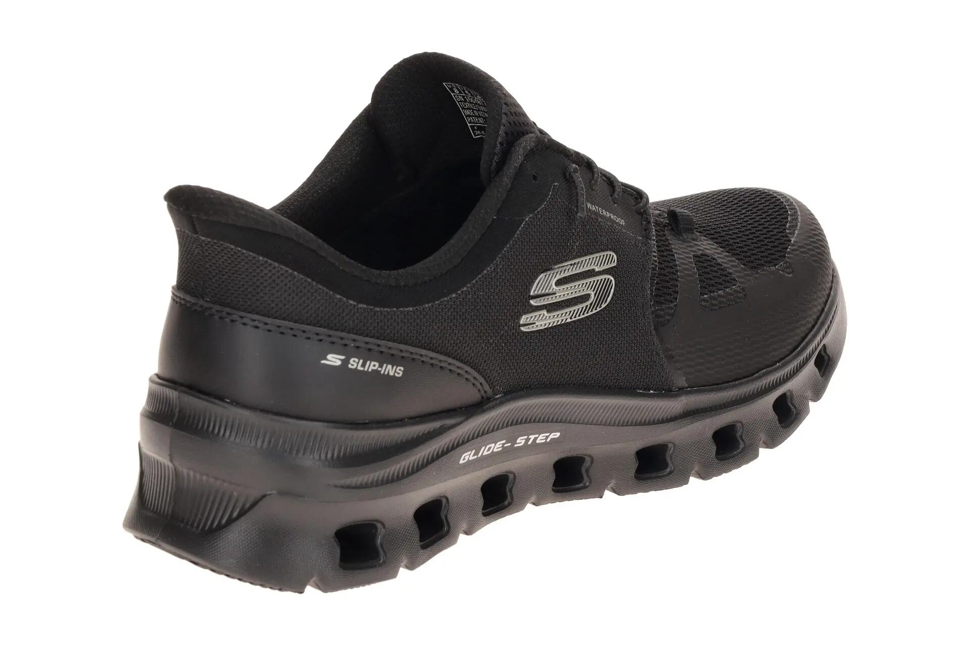 Skechers Glide Step Pro Schuhe schwarz SLIP-INS Waterproof 150487 4/7