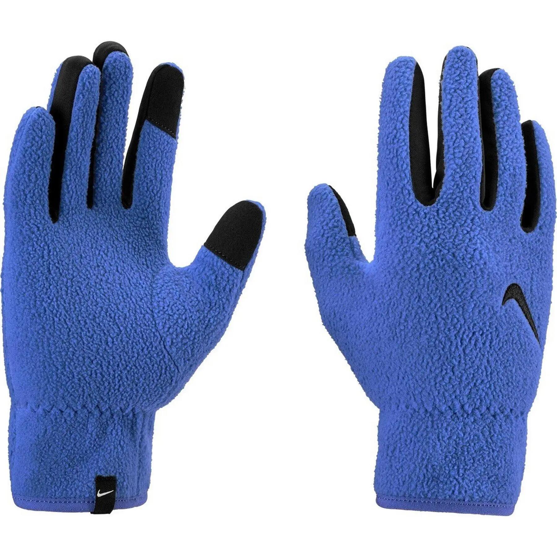 "Thermafit" Winterhandschuhe, Fleece Damen und Herren Blau/Schwarz 3/3