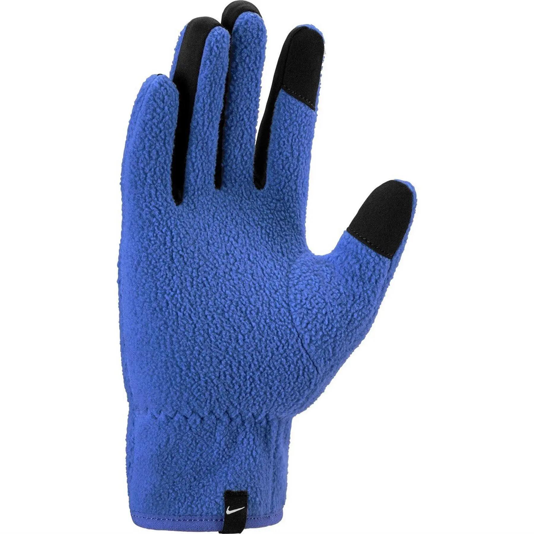"Thermafit" Winterhandschuhe, Fleece Damen und Herren Blau/Schwarz 2/3