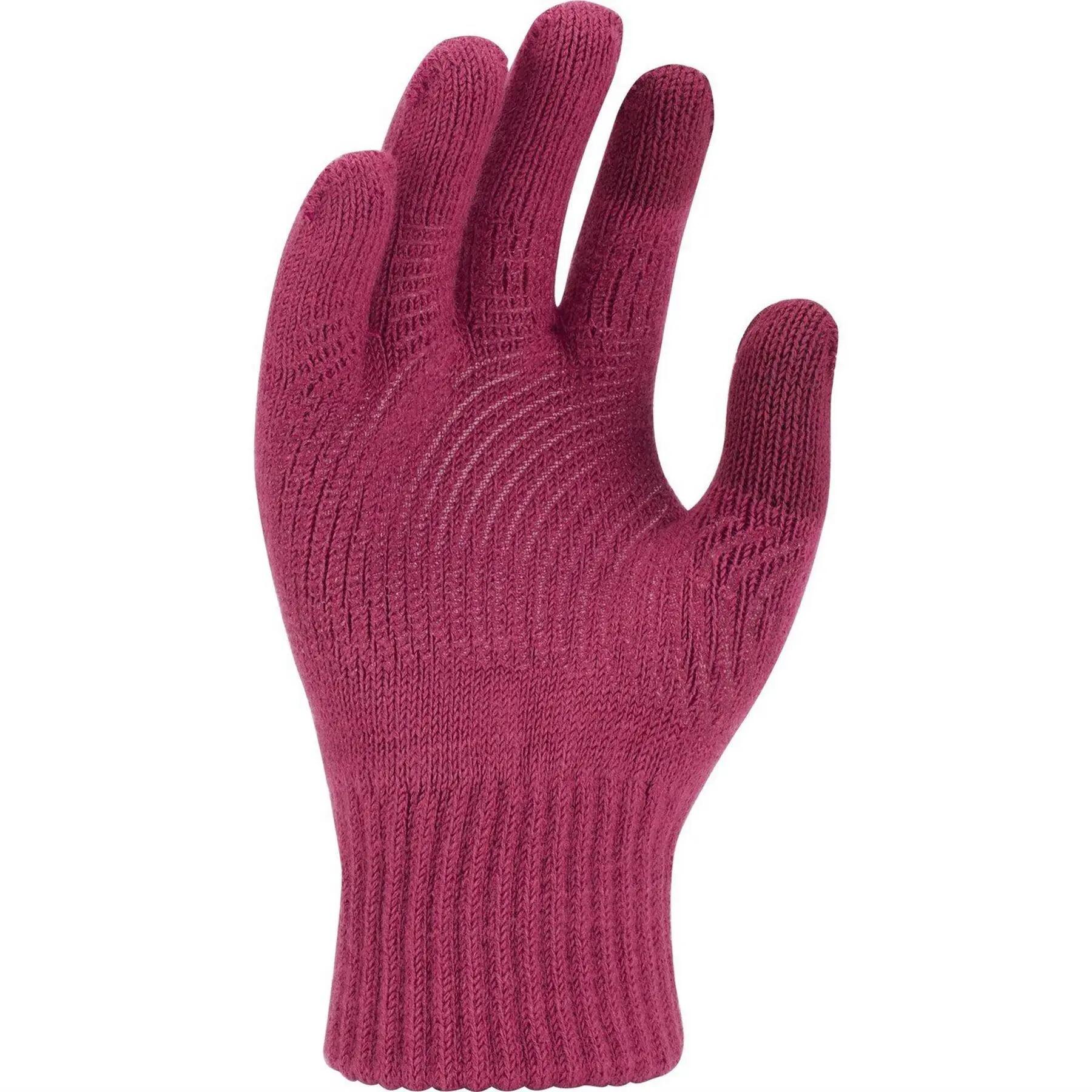 "Tech and Grip" Handschuhe Damen und Herren Betenrot/Weiß 2/3