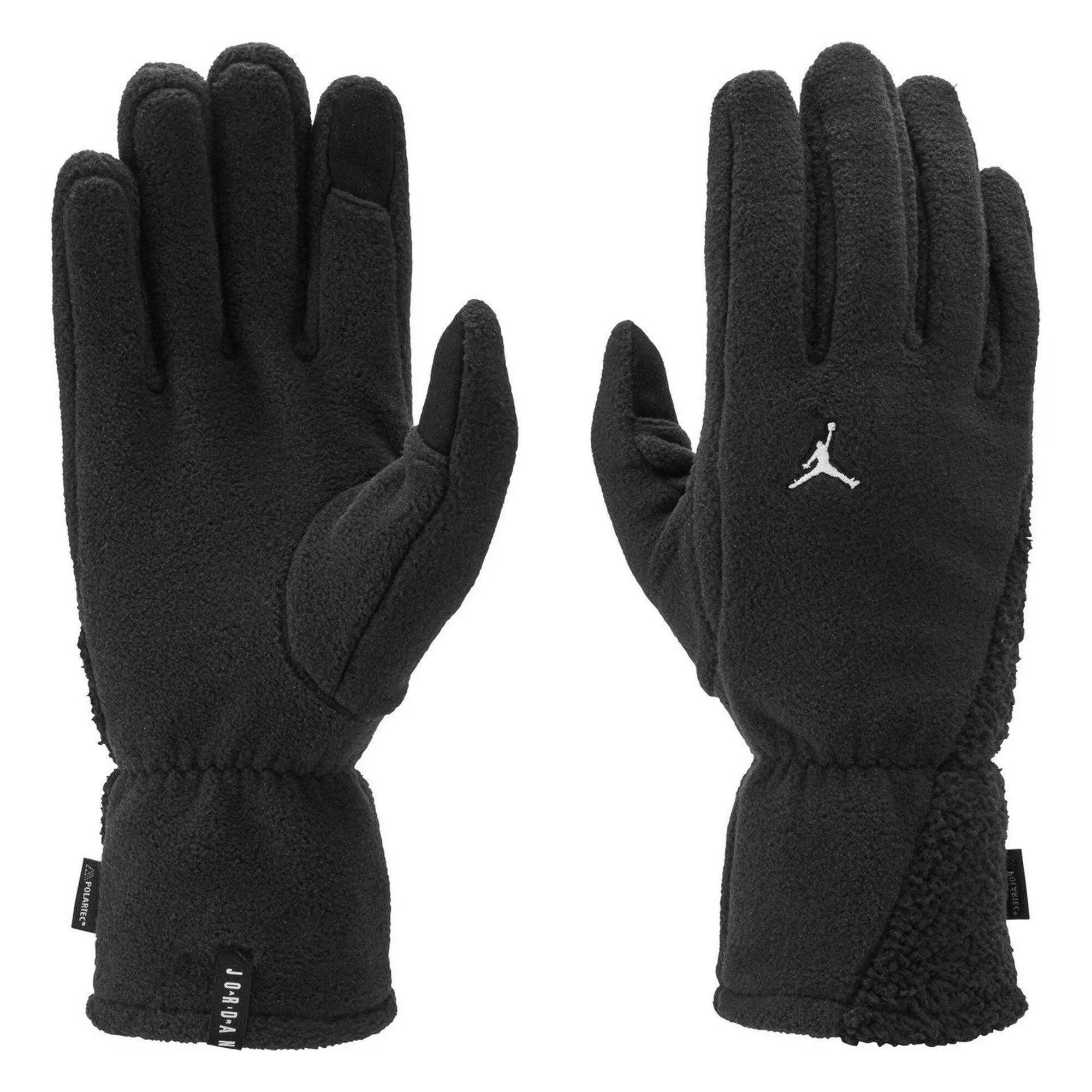Uomo Guanto Nike Jordan Nero Bianco 3/3