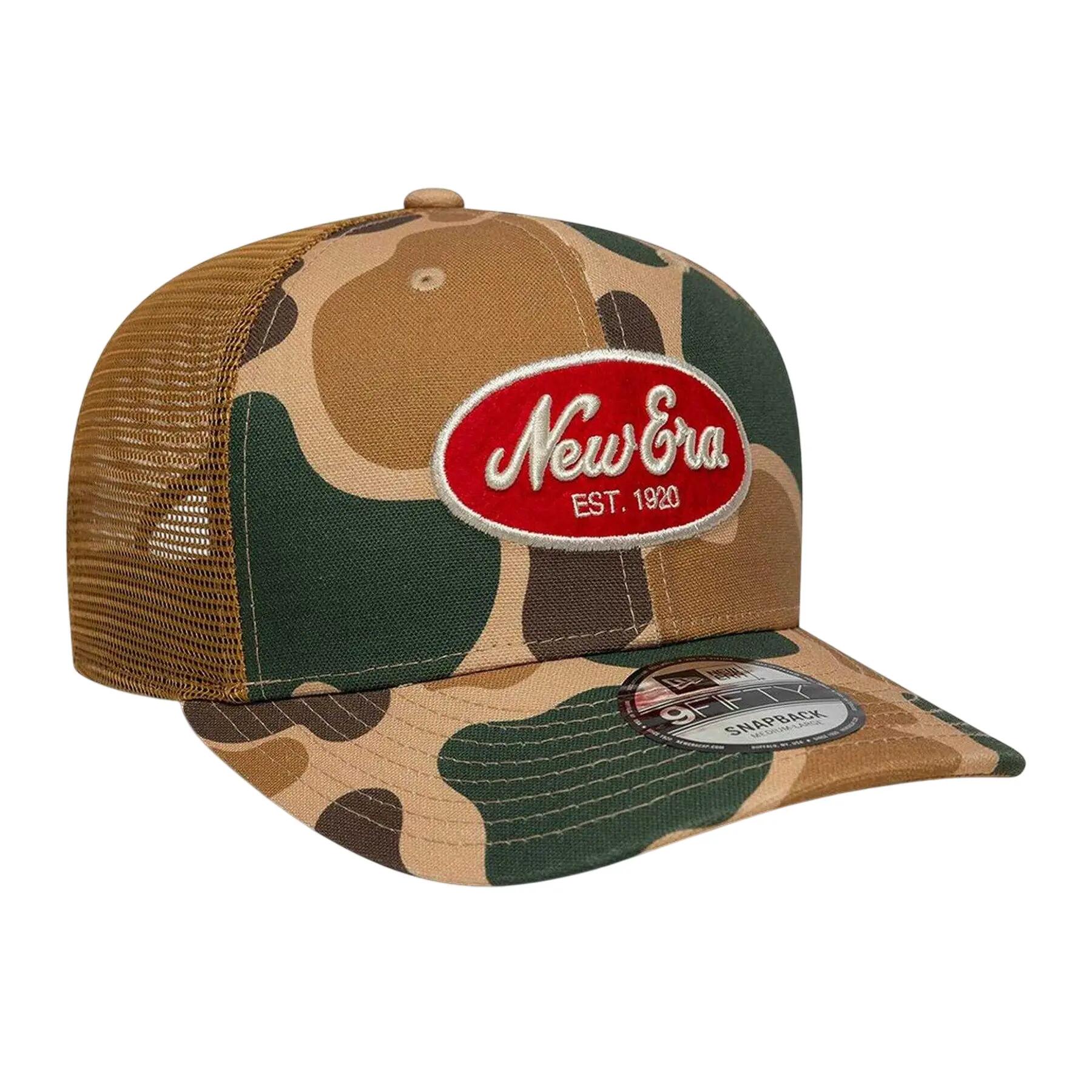 Camouflage Trucker Cap (Multicoloured) 3/4