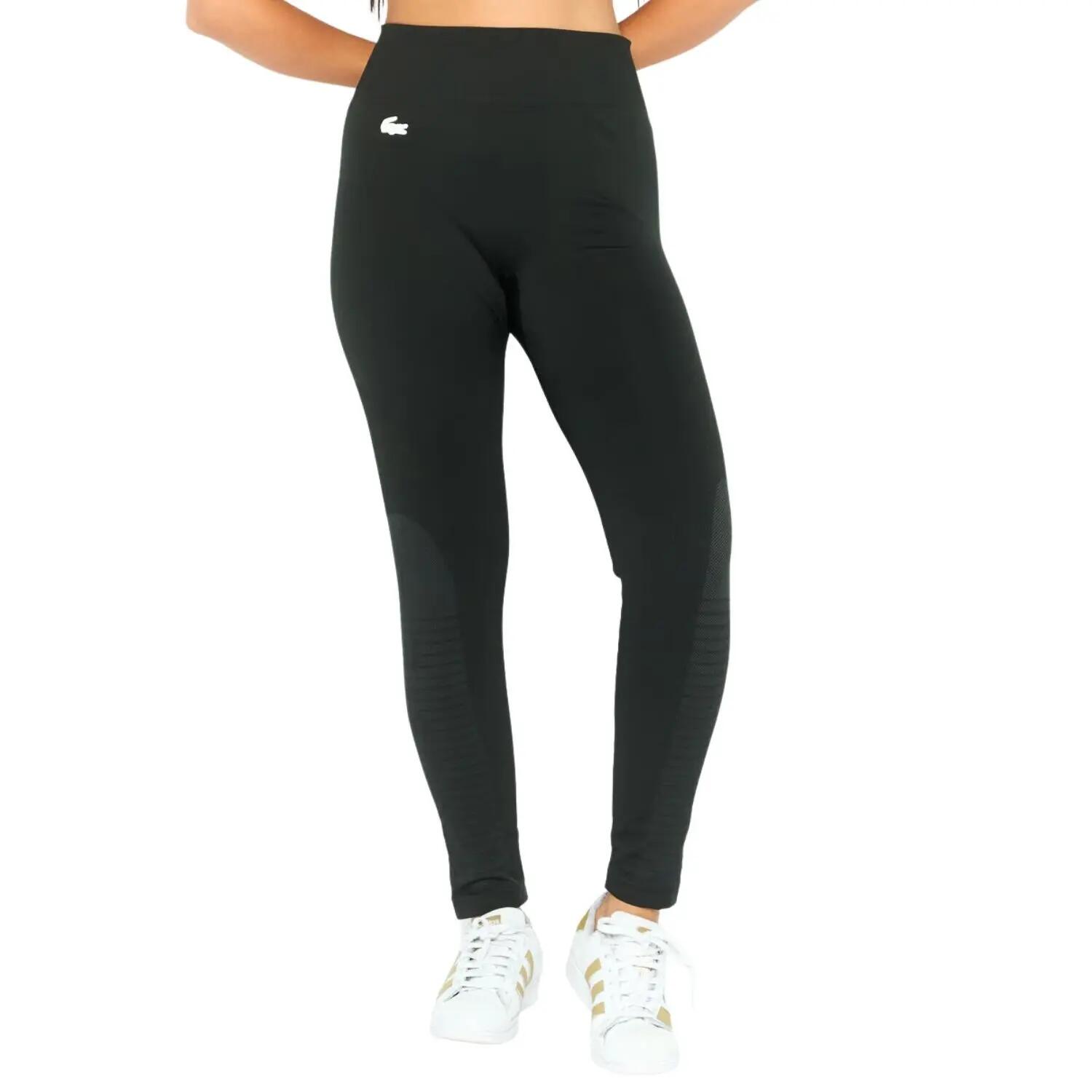Leggings de Sport Lacoste Femme Noir 1/6