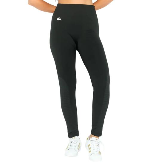 Leggings de Sport Lacoste Femme Noir