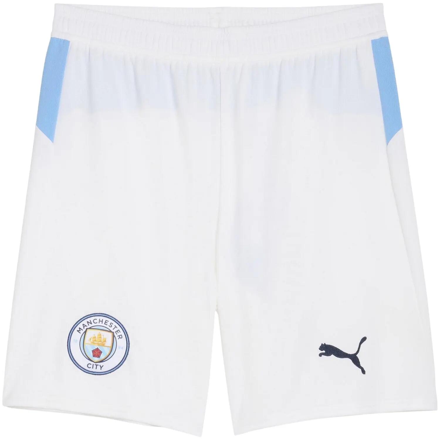 Short Domicile Motif/style Manchester City FC 2025/2026 Homme (Blanc) 2/4