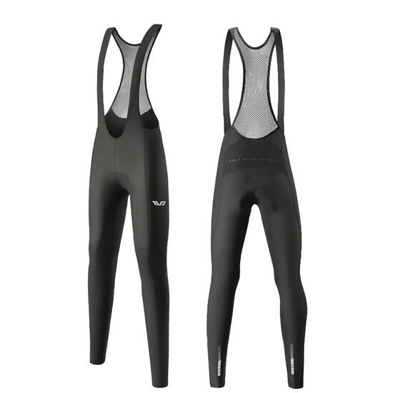 Pantaloncini da ciclismo con bretelle e fondello