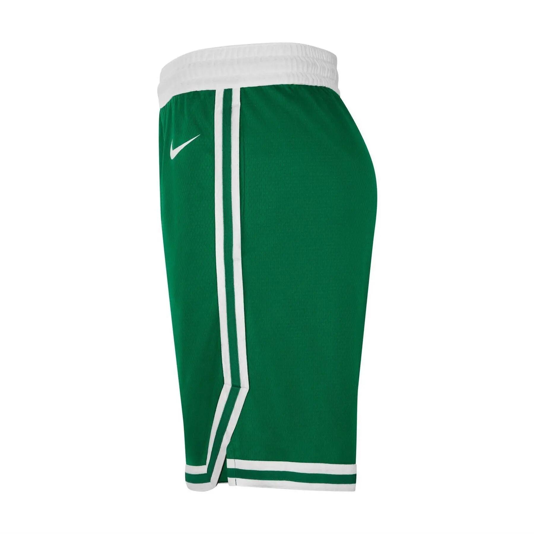 Short De Basket Motif/style Boston Celtics Homme (Vert / Blanc) 3/3