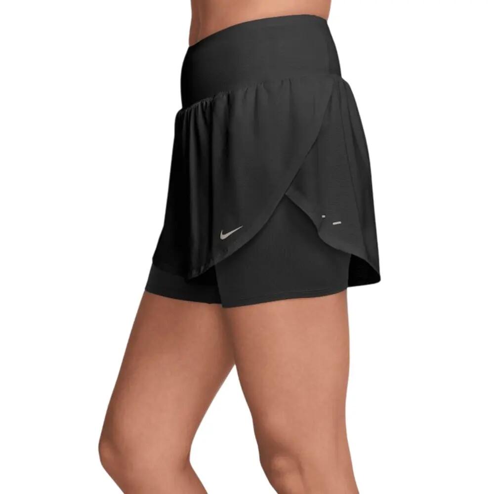 "Tempo" Laufshorts für Damen Schwarz 3/3