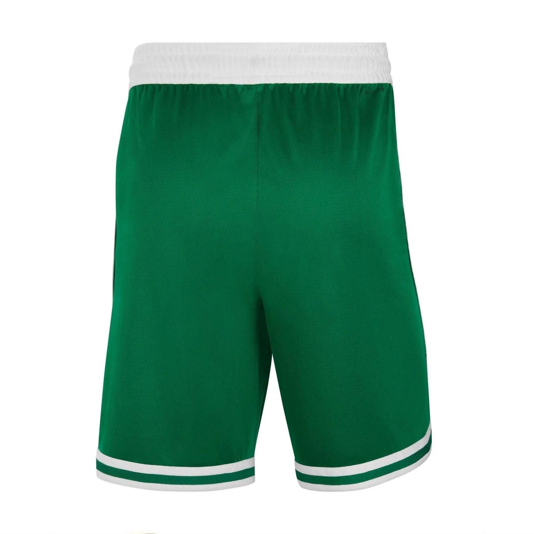 Short De Basket Motif/style Boston Celtics Homme (Vert / Blanc) 2/3